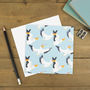 'Pelican Party' Luxury, Recycled Wrapping Paper Pack, thumbnail 6 of 9