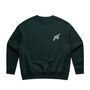 Women's Hoy Classics Sweater Deep Green, thumbnail 1 of 3