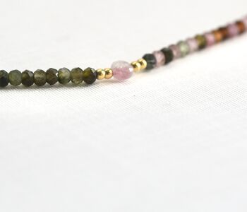 Rainbow Tourmalines Necklace, 5 of 7