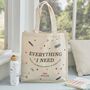 Personalised Thank You Tote Bag, thumbnail 1 of 3