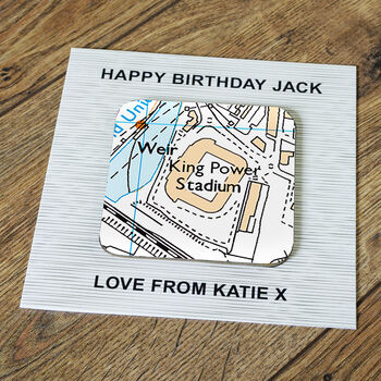 Favourite Football Grounds Coaster Card, 12 of 12