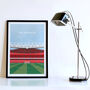 Football Stadium Minimalist Art Print Gift Request Any Stadium, thumbnail 1 of 12