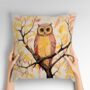 Owls Perch Hand Made Poly Linen Cushions, thumbnail 2 of 7