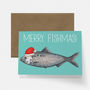 Merry Fishmas Greetings Card, thumbnail 2 of 2