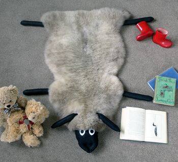 Childs Sheepskin Rug, 2 of 5