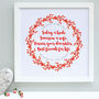 Personalised Mother Of The Bride Framed Print, thumbnail 2 of 10