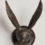 Antique Bronze Hare Hook, thumbnail 2 of 2