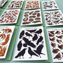 Wildlife Collective Nouns Greetings Card Pack, thumbnail 3 of 11