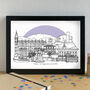 Palma De Mallorca Skyline Art Print Unframed, thumbnail 2 of 6