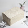 The Story Of You Personalised Wooden Box, thumbnail 2 of 11