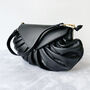 Candy Slouchy Leather Handbag Black, thumbnail 2 of 7