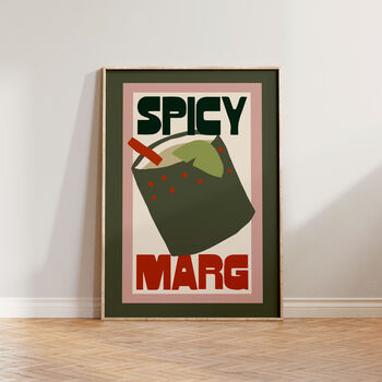 Spicy Marg Kitchen Wall Art Print, 2 of 9