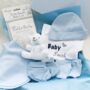 Personalised New Baby Boy/Girl Hamper Set, thumbnail 1 of 8