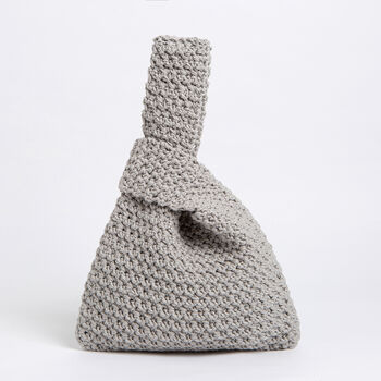 Midi Knot Bag Easy Crochet Kit, 5 of 9