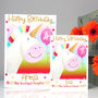 Personalised Unicorn Rainbow Birthday Card, thumbnail 6 of 8