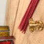Mini Brass Ganesha Incense Stick Holder, thumbnail 6 of 10