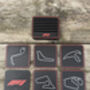 F1 Race Track Coaster Set | Six Legendary Circuits, thumbnail 4 of 4
