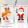 Personalised Reindeer Christmas Card, thumbnail 7 of 8