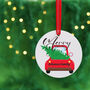 Personalised Family Christmas Truck Bauble, thumbnail 2 of 7