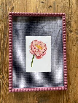 Handmade Bobbin Picture Frame A4, 3 of 4