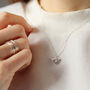 Silver Bird Necklace, thumbnail 1 of 6