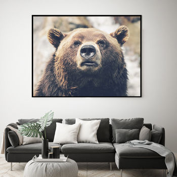 Mr Bear, Canvas Art By Beach Lane Art | notonthehighstreet.com