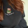 Capybara Embroidered Christmas Jumper, thumbnail 2 of 4