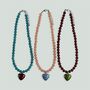 Jade Heart Necklace, thumbnail 1 of 3