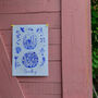 Scenes Of Turkey Blue Tile Inspired Travel Print, thumbnail 9 of 12