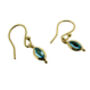 Blue Topaz And Silver Drop Earrings, thumbnail 3 of 6