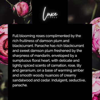 Personalised Perfumed 80th Luxury Birthday Card For Her With Five Everlasting Blush Roses, 7 of 11