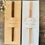 Personalized Wooden Chopsticks For Your Special Party, thumbnail 1 of 5