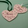 New Baby Gift Personalised Name And Date, thumbnail 3 of 5
