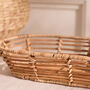 Long Rattan Basket Tray, thumbnail 4 of 5