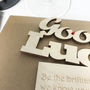 Personalised Good Luck Gift Card, thumbnail 4 of 9