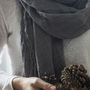 Linen Scarf, thumbnail 1 of 9