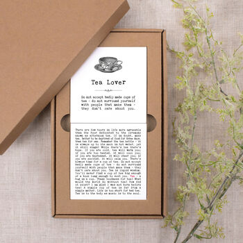 Set Of Two Ceramic Tea Coasters In Gift Box, 4 of 12