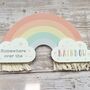 Rainbow Wall Plaque | Nursery Wall Decor | New Baby Gift, thumbnail 1 of 8