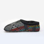 Mitch Aztec Patterned Mens Slippers Indoor/Garden Shoes, thumbnail 7 of 12