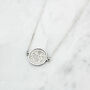 Personalised 70th Birthday Sixpence Necklace, thumbnail 6 of 12