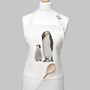 Watercolour Penguin Apron, thumbnail 2 of 3