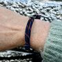 Cordy Coloured Strap Bracelet Anklet Wraparound Style, thumbnail 2 of 7