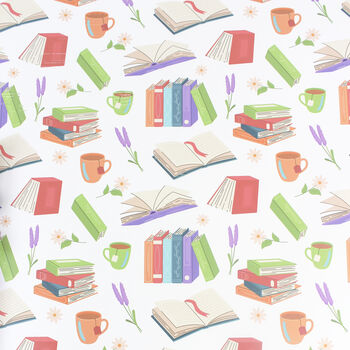 Luxury Books And Mug Gift Wrapping Paper 140 Gsm, 2 of 4