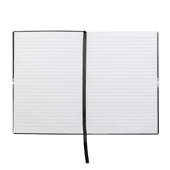 Personalised Hugo Boss Notebook – Lined Black A5, 3 of 6