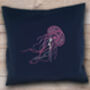 Jellyfish Cushion Beginners Embroidery Kit, thumbnail 3 of 4