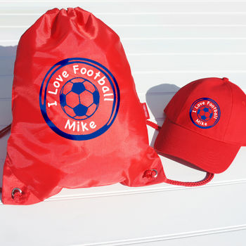 Child's Personalised Sports Drawstring Bag, 2 of 8