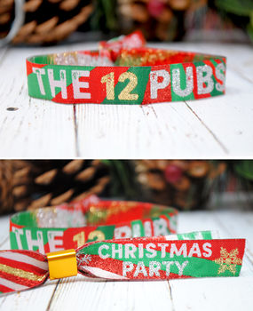The 12 Pubs Christmas Party Wristbands, 3 of 5