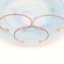 Personalised 18 Ct Rose Gold Open Bangle, thumbnail 2 of 5