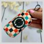 Patchwork/Plaid Dog Poo Bag Holder, thumbnail 1 of 7