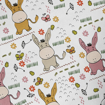 Donkey Wrapping Paper Roll, Animal Gift Wrap, 2 of 2